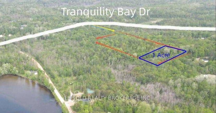 1 acre of vacant land for lease.