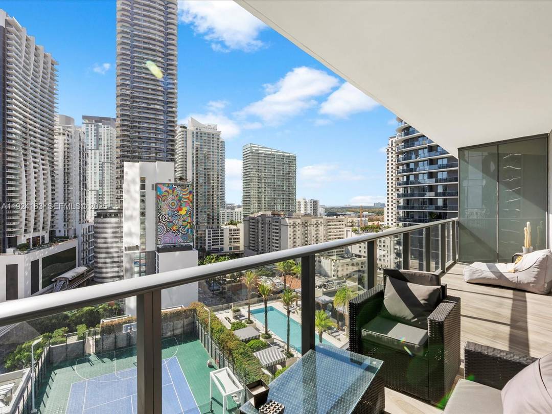 Offered fully furnished, as is.