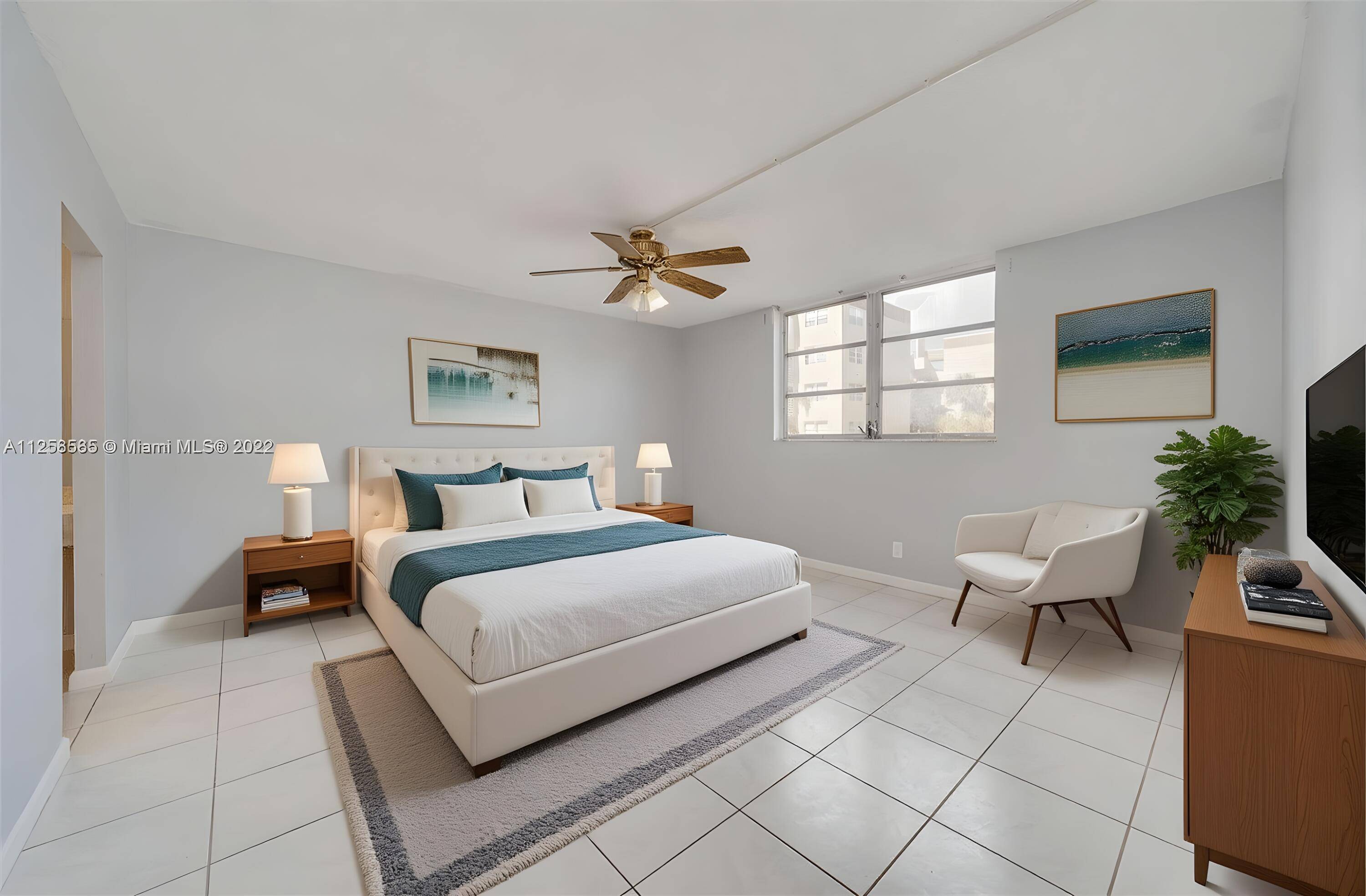 Spacious 2 bed, 2 bath in elevator building at Polynesian Gardens priced right and move in ready.