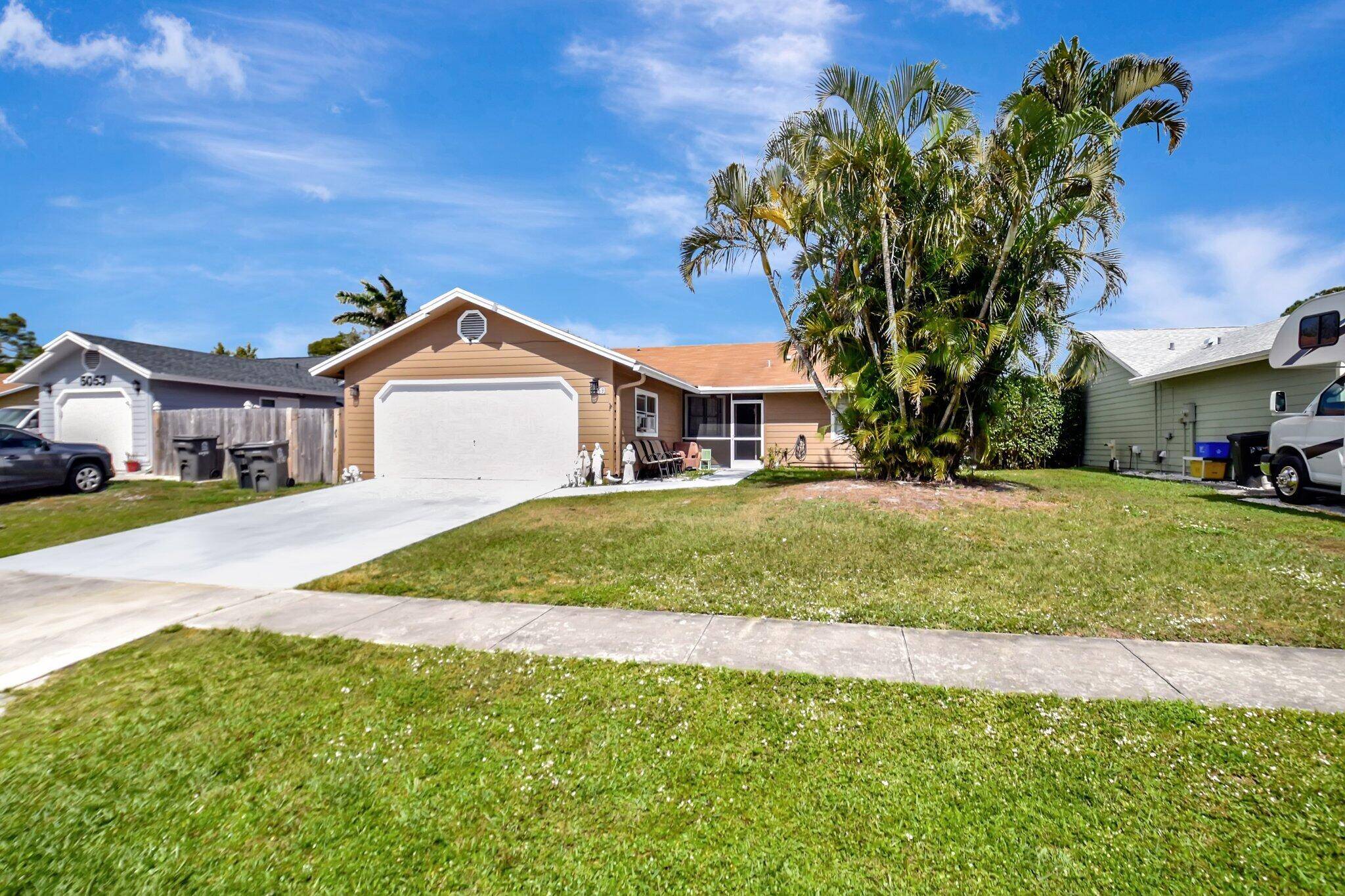 A charming 3 bedroom, 2 bathroom single family home nestled in West Palm Beach, FL.