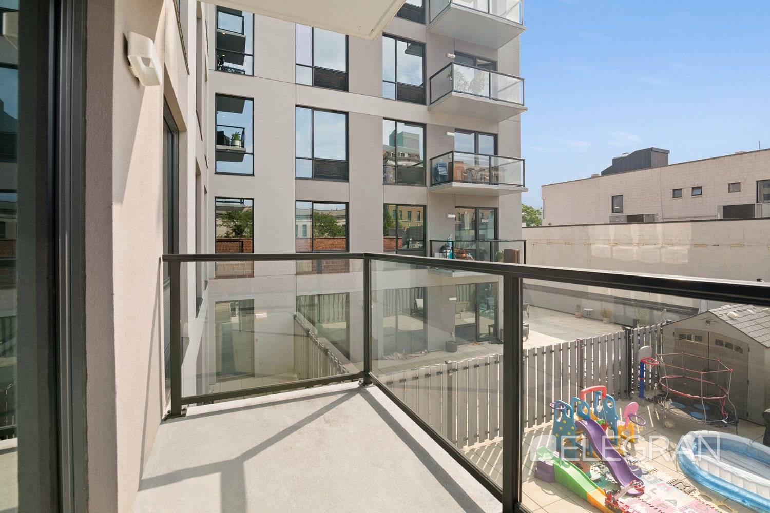 Sleek and elegant modern design and style meets classic industrial loft space living.