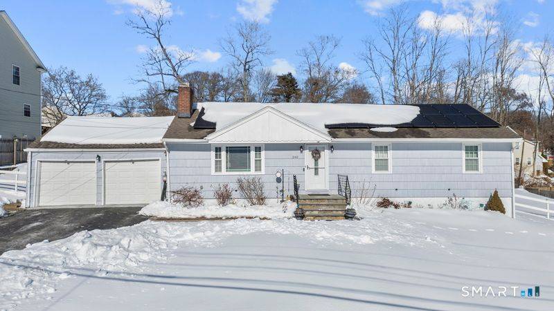 Charming 3 bed, 1 bath ranch nestled on a generous, level 0.