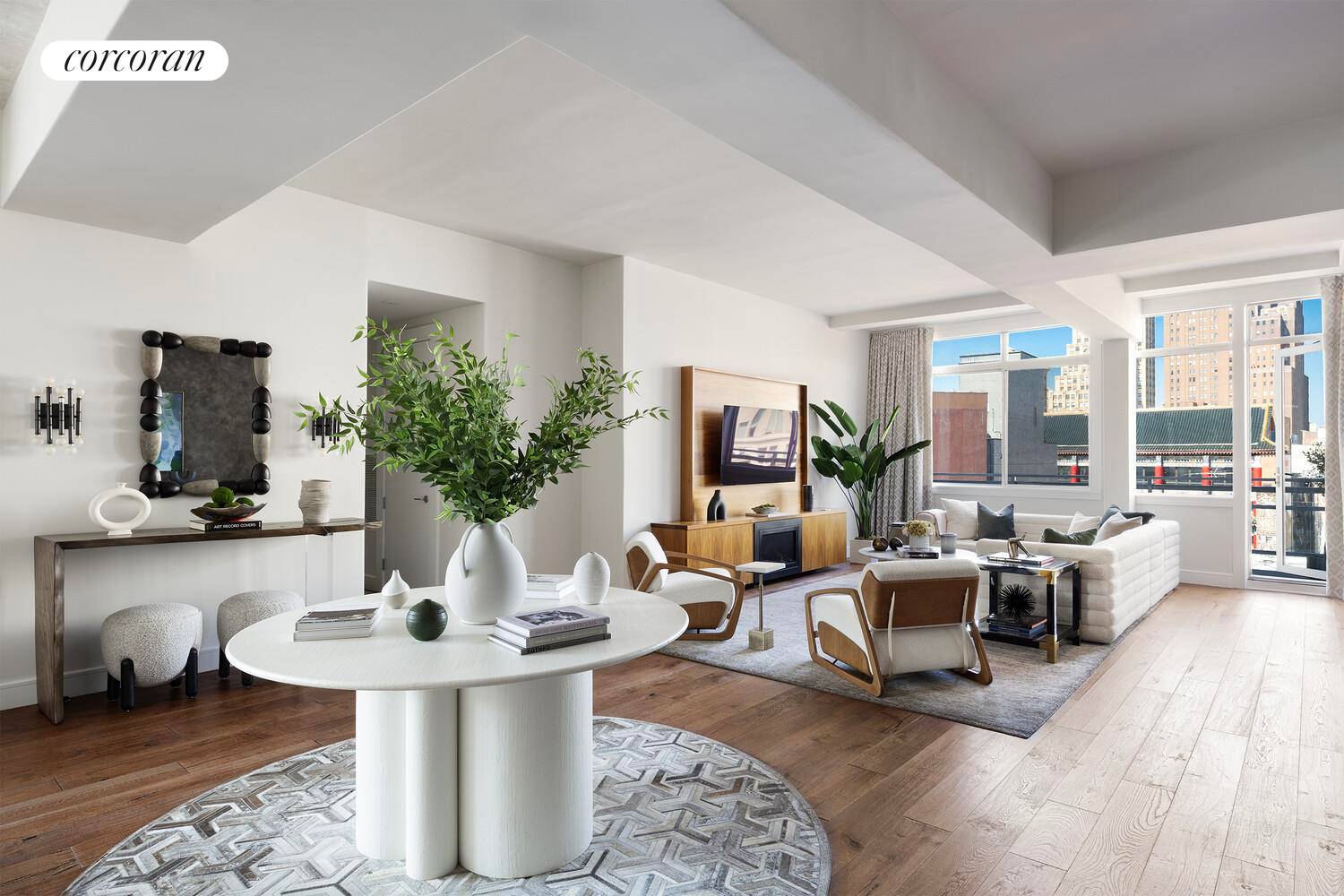 NOTE Taxes reflect primary residence discount Nestled in the crossroads of SoHo, Nolita, and Tribeca, enjoy effortless convenience in this sprawling three bedroom, three and a half bathroom penthouse with ...