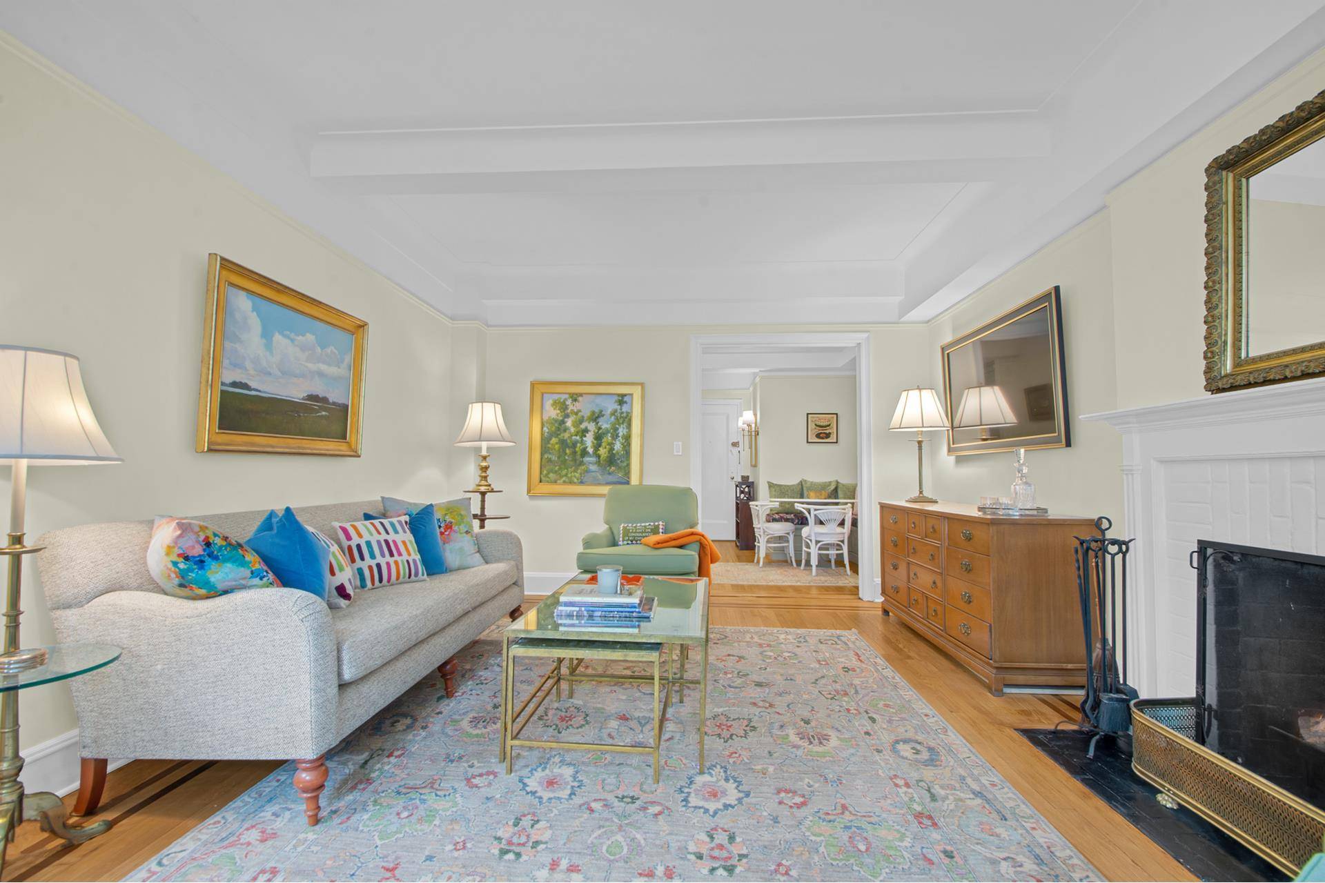 Welcome to Apartment 5C, a large and meticulously renovated garden facing 1 bedroom home at the renowned Gramercy House.