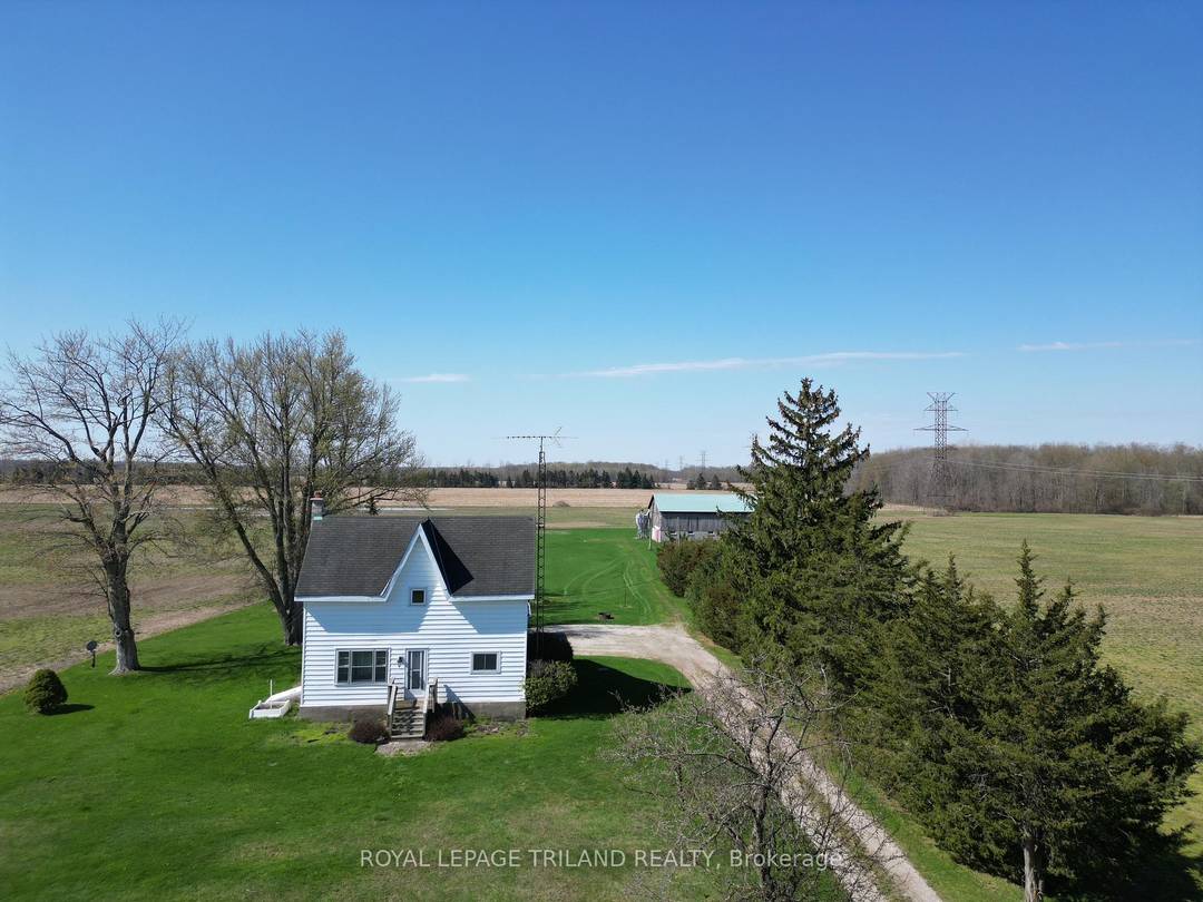 This well maintained 50 acre farm property in West Lorne offers a rare opportunity to own 48.