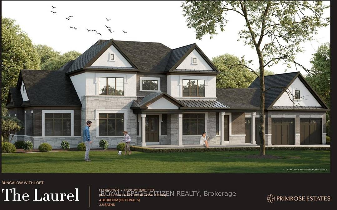 Rare Opportunity ! Live in a Multi million Dollar Estate Dream Home on a 1 Acre Lot in Shelburne !