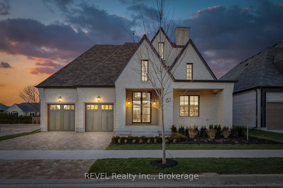 This luxurious and spacious new home in Niagara on the Lake's most prestigious new development defines the art of gracious living.