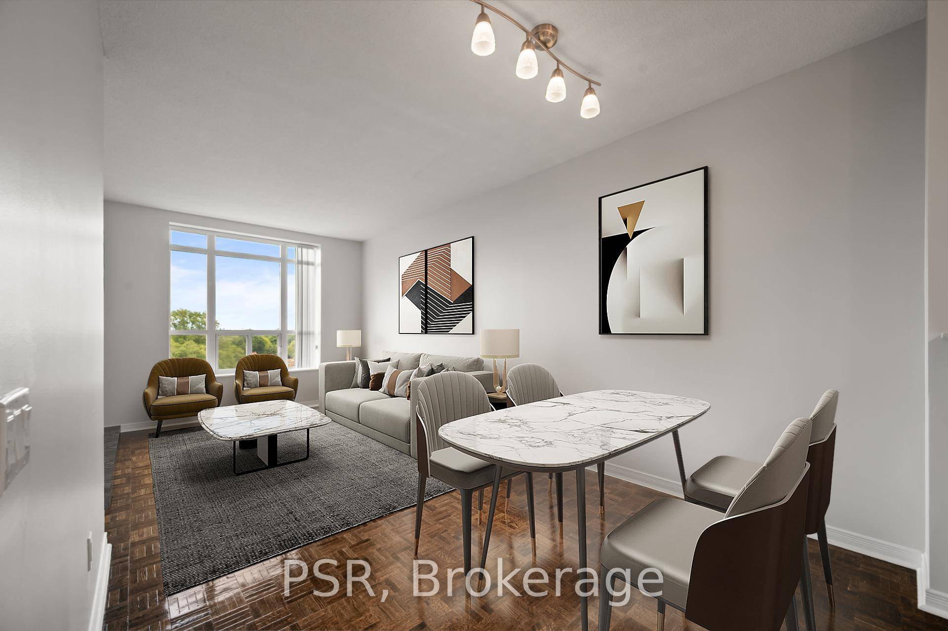 This Spacious One Bedroom Den Suite Features A Thoughtfully Designed Layout With An Open Concept Kitchen And Breakfast Bar That Seamlessly Connects To The Living And Dining Areas.