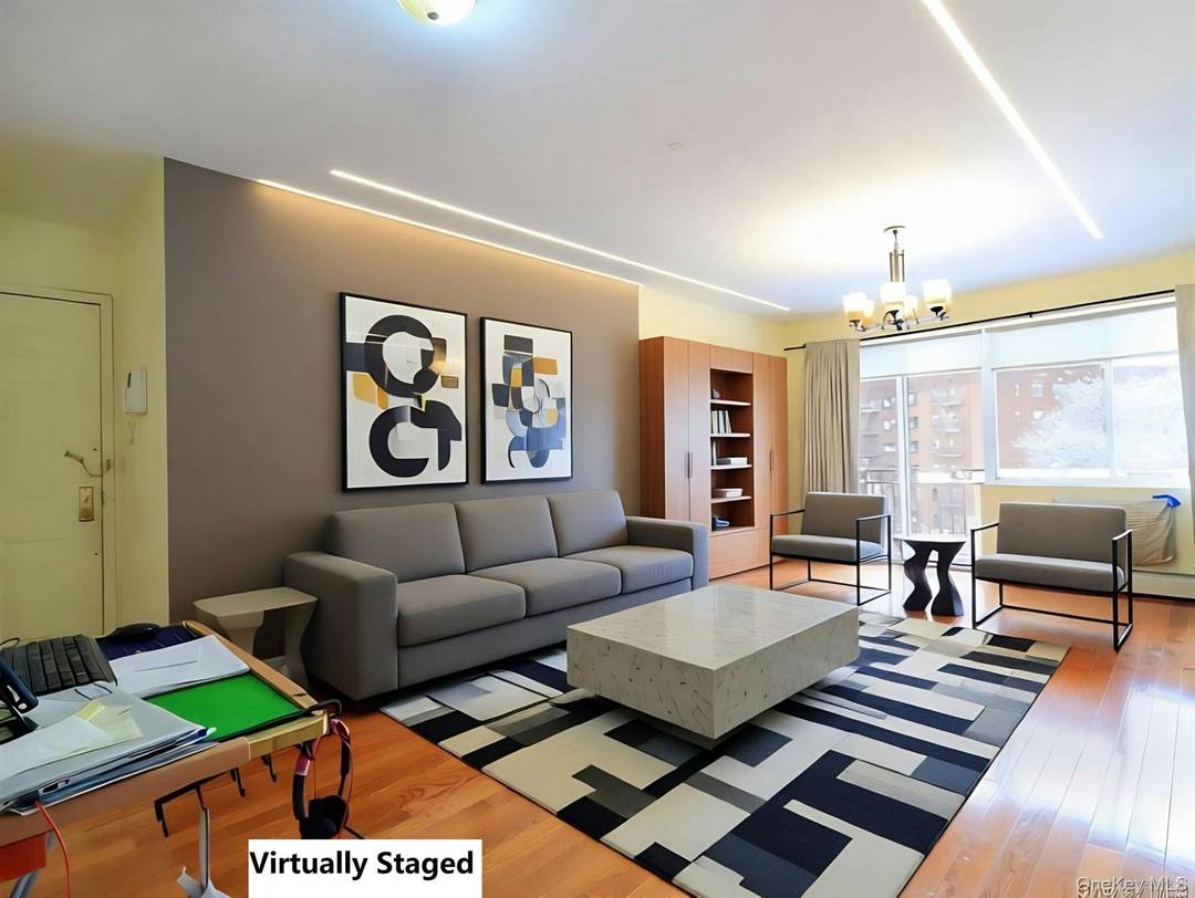 Unit 5E on the 5th floor of the 7 story building.