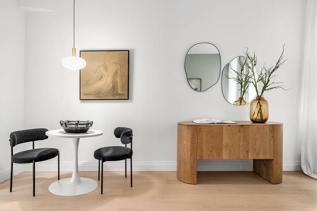 Move In Ready ! Residence 1110 is an alcove studio with home office at One Wall Street.