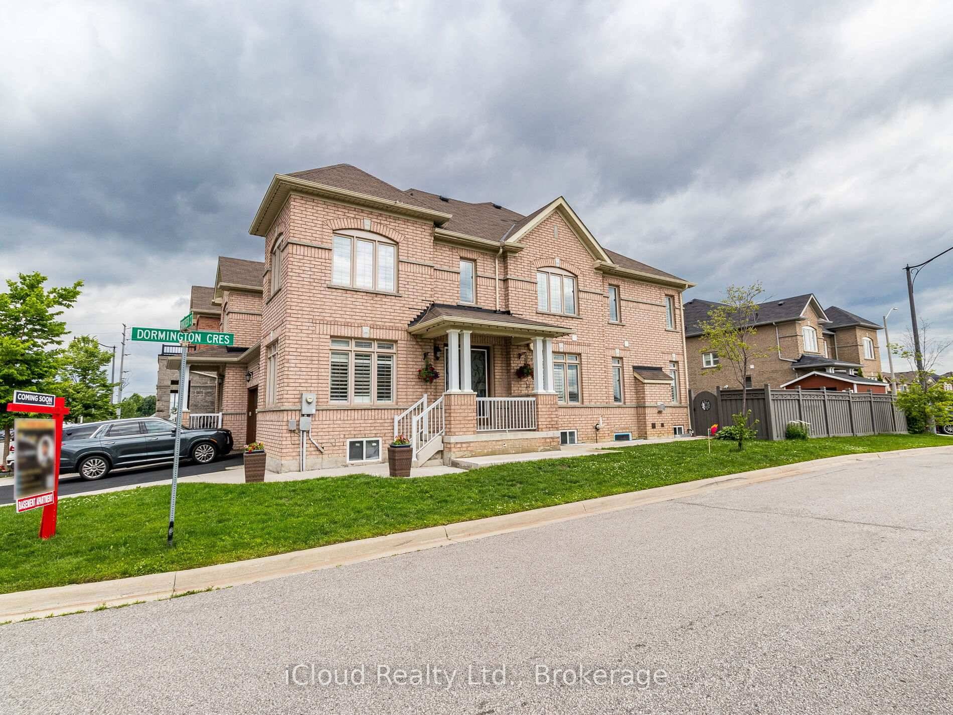 Welcome to Fully Upgraded Semi Detached House with Premium Corner Lot in Castlemore.