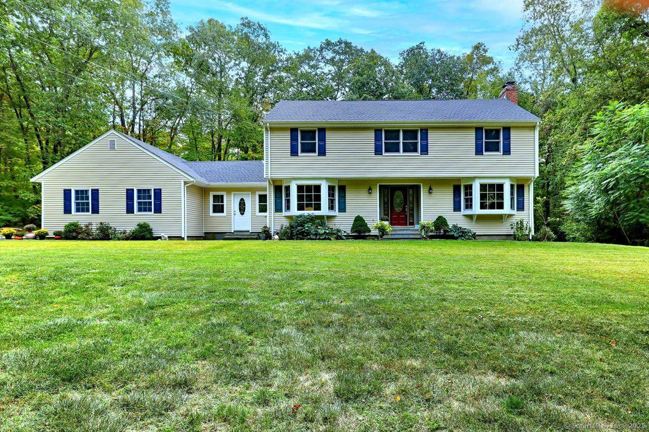 Tucked away in a private yet ultra convenient location, this stellar oversized contemporary colonial offers a versatile floor plan and is move in ready.