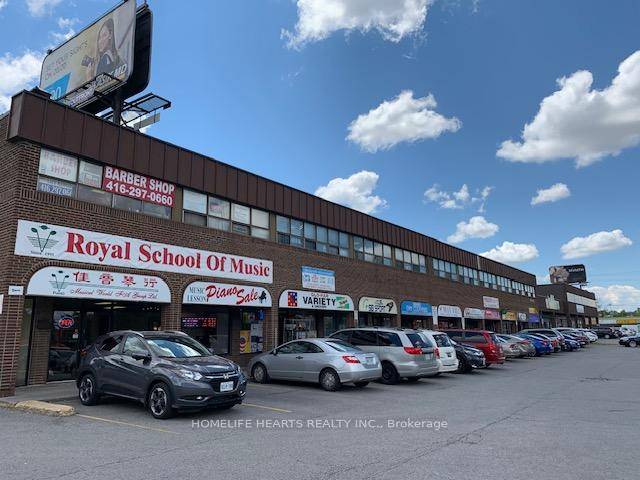 Bright Office With Large Window, Reception Area And A Private Office In A Busy Plaza With Lots Of Parkings.