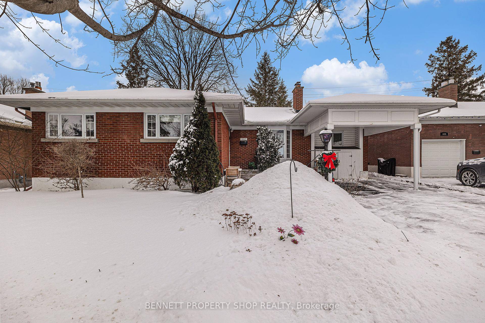Welcome to one of Ottawa's most cherished neighborhoods, Elmvale Acres, where convenience meets comfort in a beautifully designed four bedroom bungalow, complemented by a charming one bedroom attached coach house.