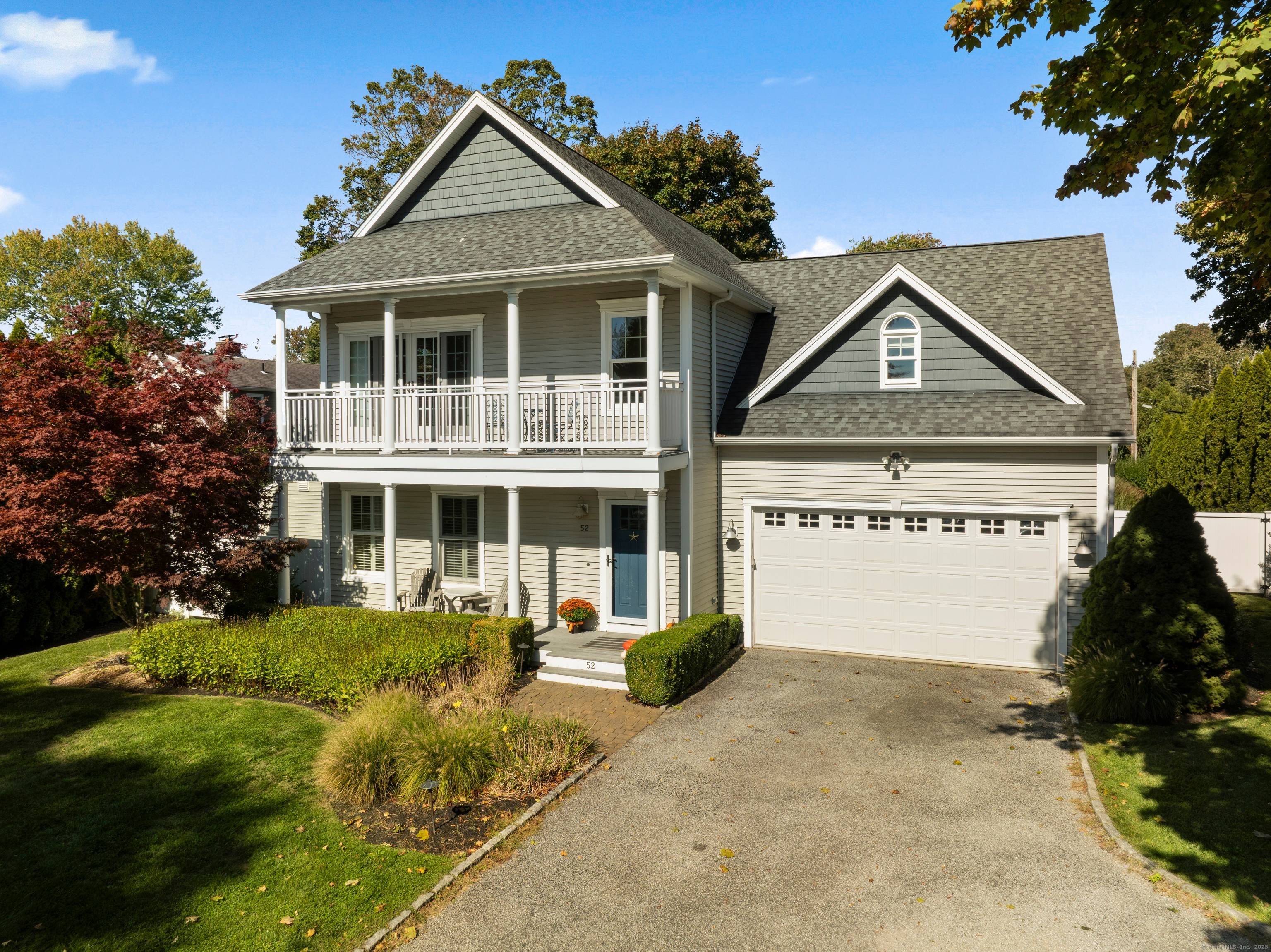 Discover coveted Madison living on a private beach lane complete with an in ground pool.