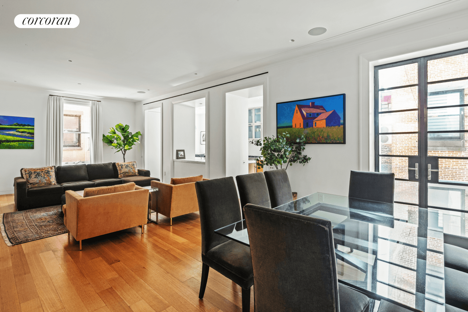 Timeless Tribeca living awaits in this stunning three bedroom, three bathroom loft that combines historic proportions with sleek contemporary style on a sought after West Tribeca street just a block ...