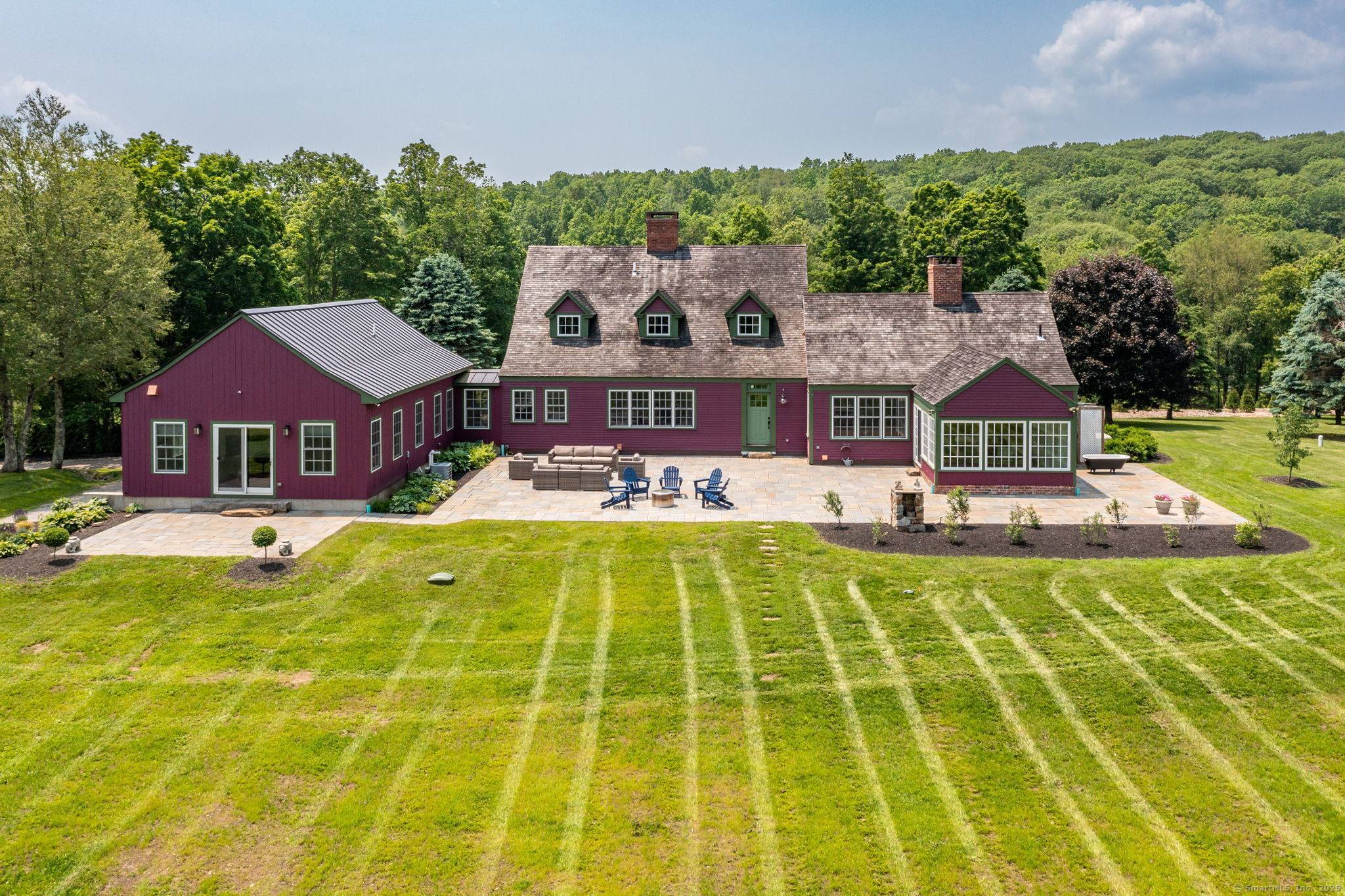 Step into a harmonious blend of history and modern luxury at Bittersweet Ranch, a meticulously updated home home dating back to 1767, set upon 39 magnificent acres backed by state ...