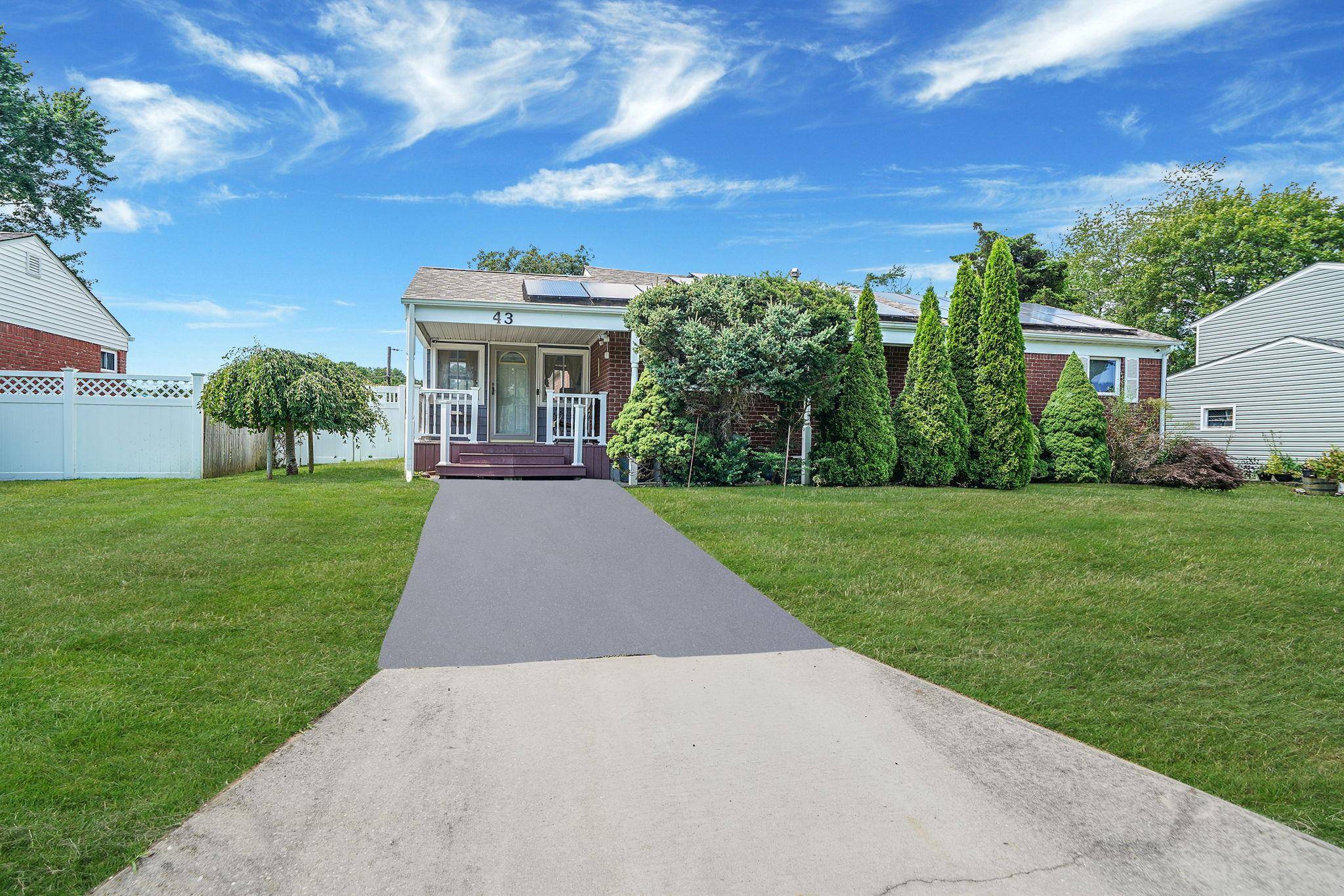 Welcome to this charming 3 bedroom, 1 bath ranch nestled on nearly a quarter acre of beautifully maintained property.