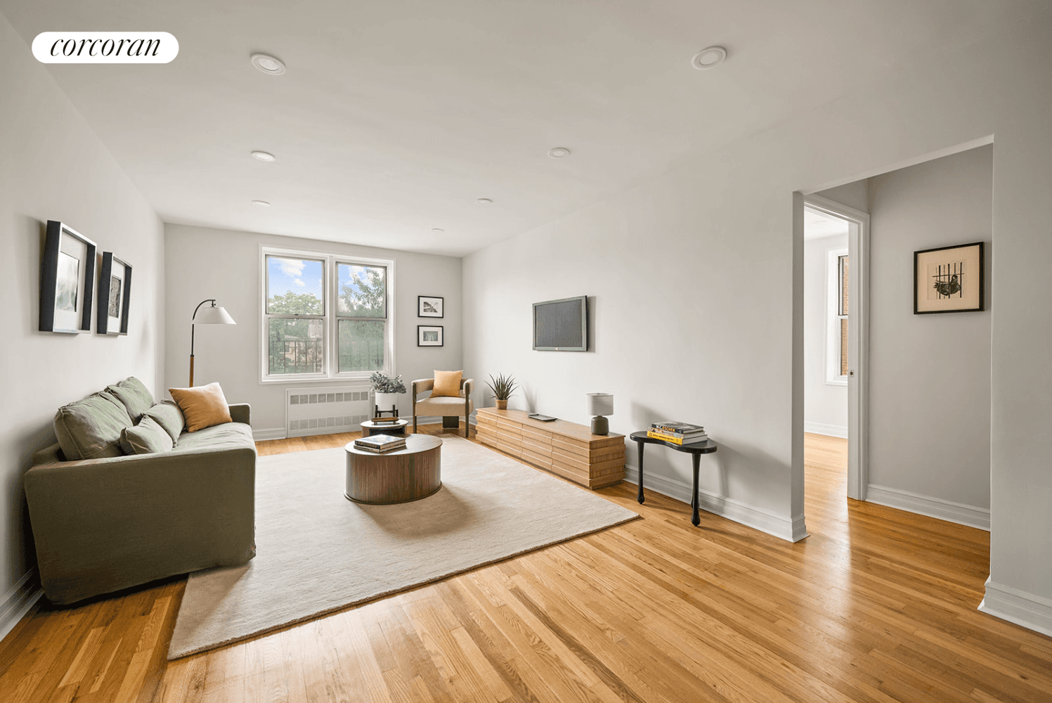 NEW TO THE MARKET ! Spacious and bright corner apartment in East Midwood.