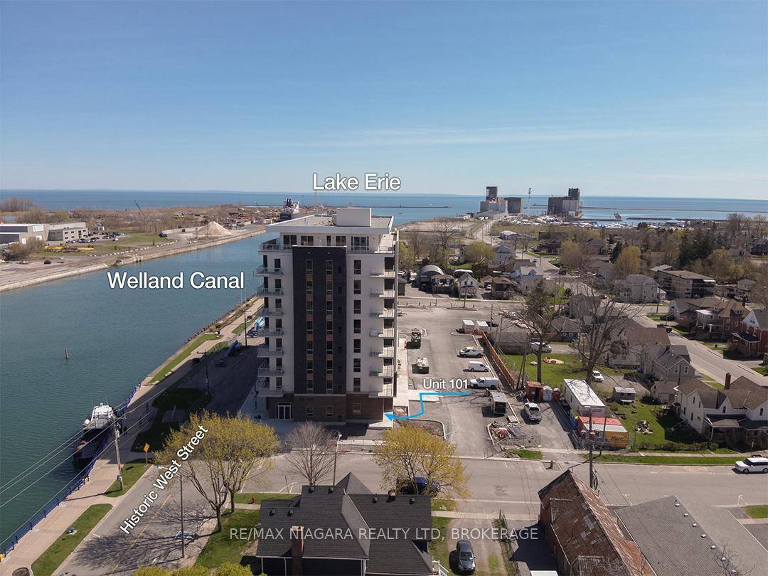 SouthPort Condos offers an unbeatable spot along Port Colborne's historic West Street, overlooking the Welland Canal.