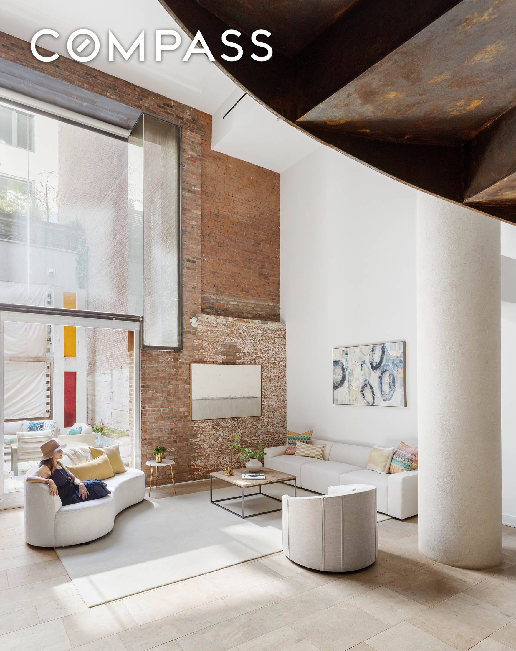 Experience the pinnacle of Tribeca luxury in this breathtaking approximately 4300 square foot duplex condo.