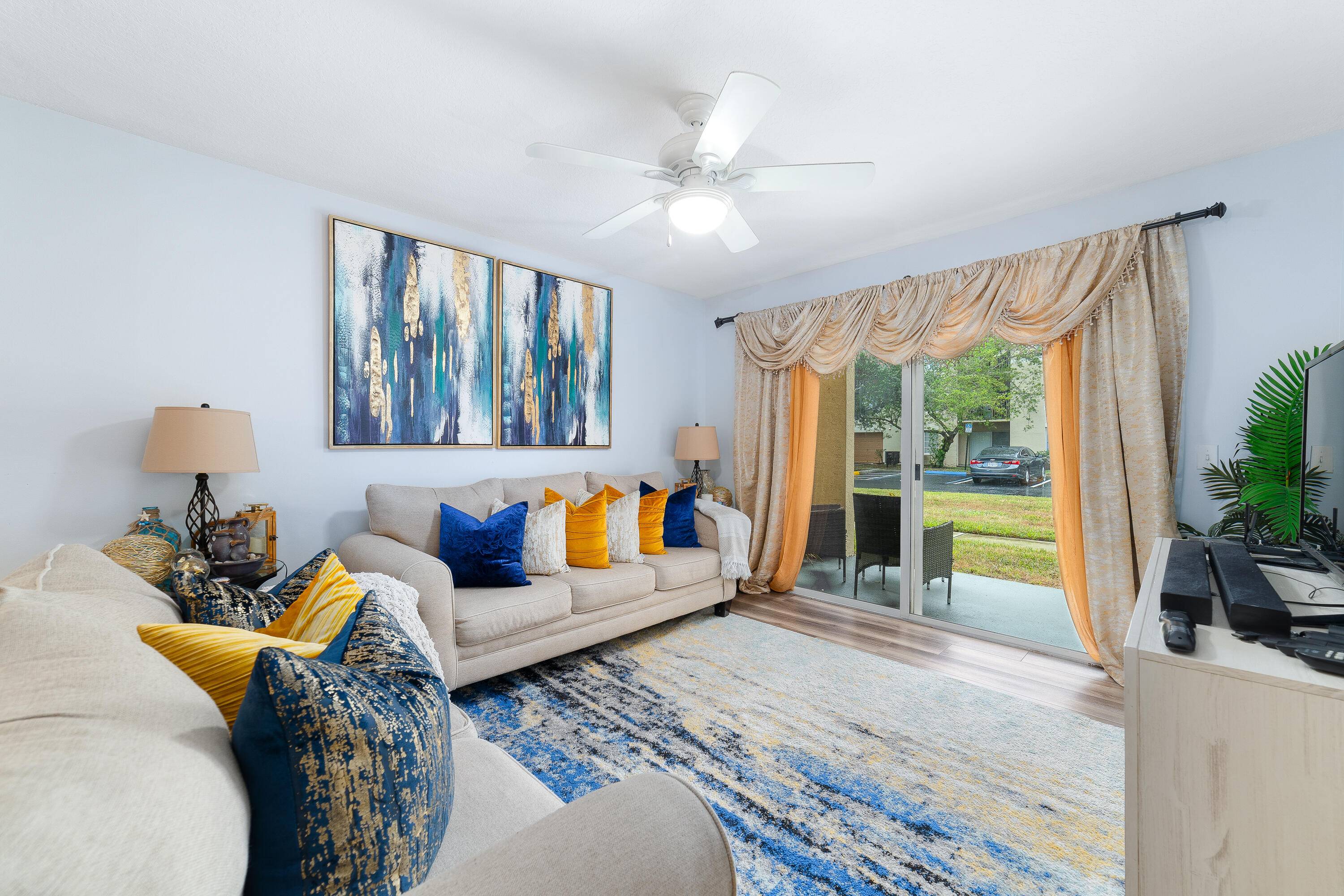 Renovated 3 bedroom, 2 bath condo in the Emerald Isle gated community, centrally located in West Palm Beach.