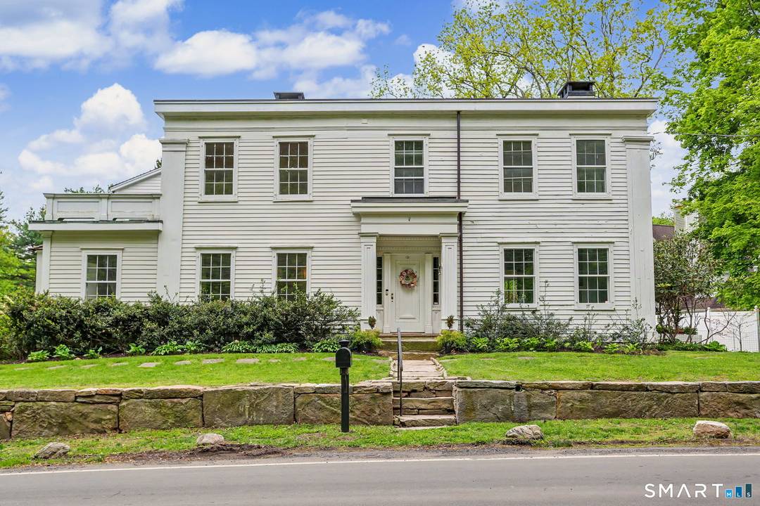 Offering a warm blend of 19th cent character modern updts, this 1860 Greek Revival Col showcases truly distinctive features.