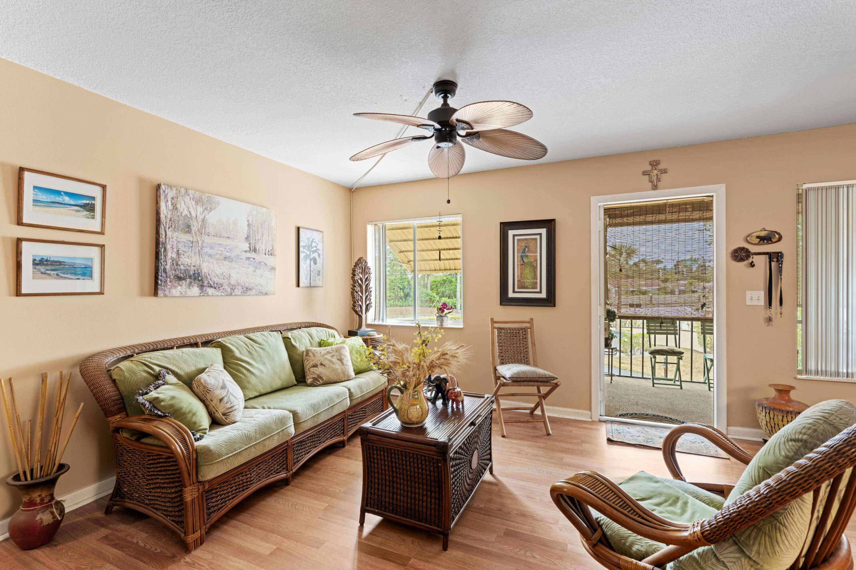 Welcome to this charming 2 bedroom, 2 bath condo located in a desirable 55 community !