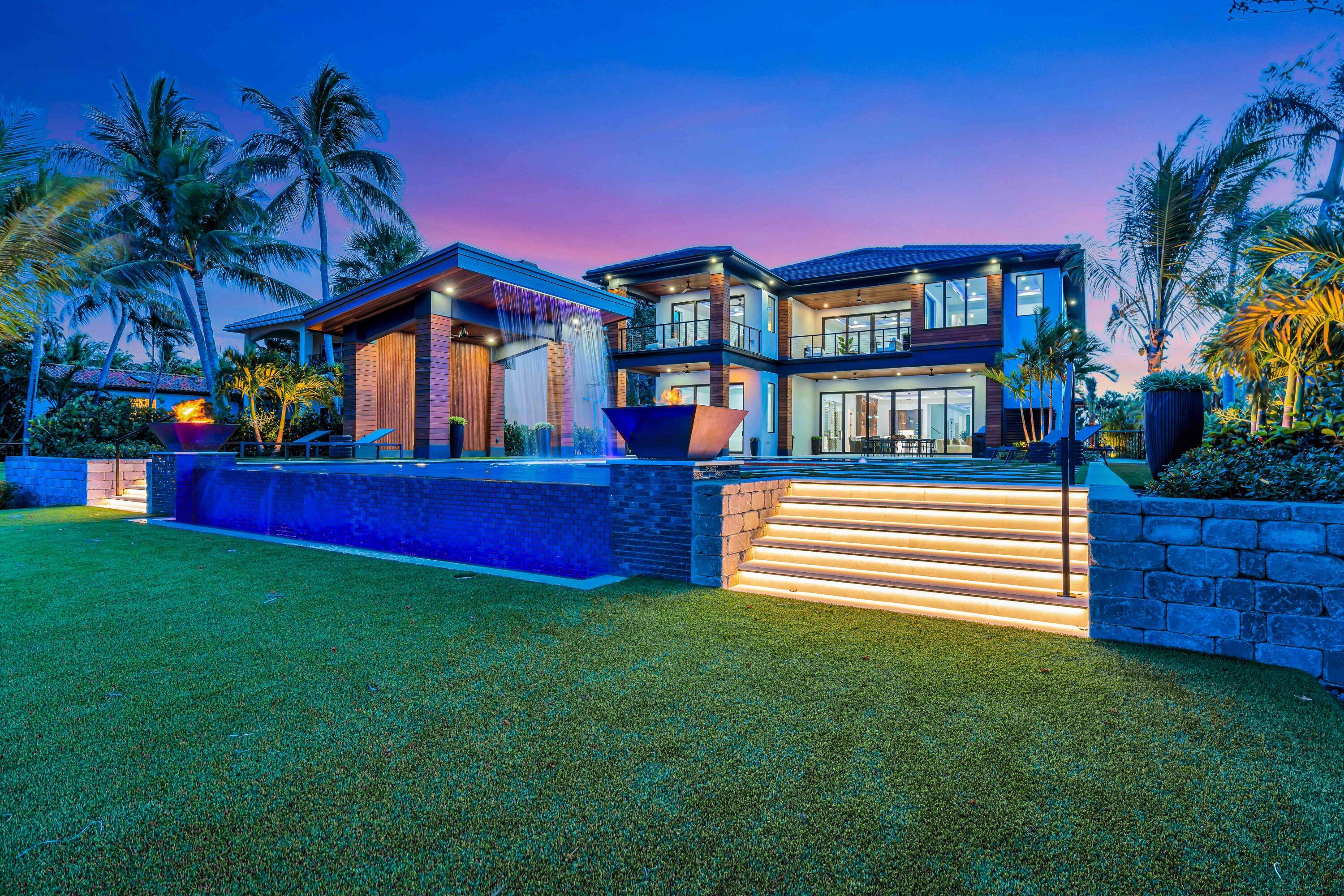 Brand new gated intracoastal estate in prime Lantana location !