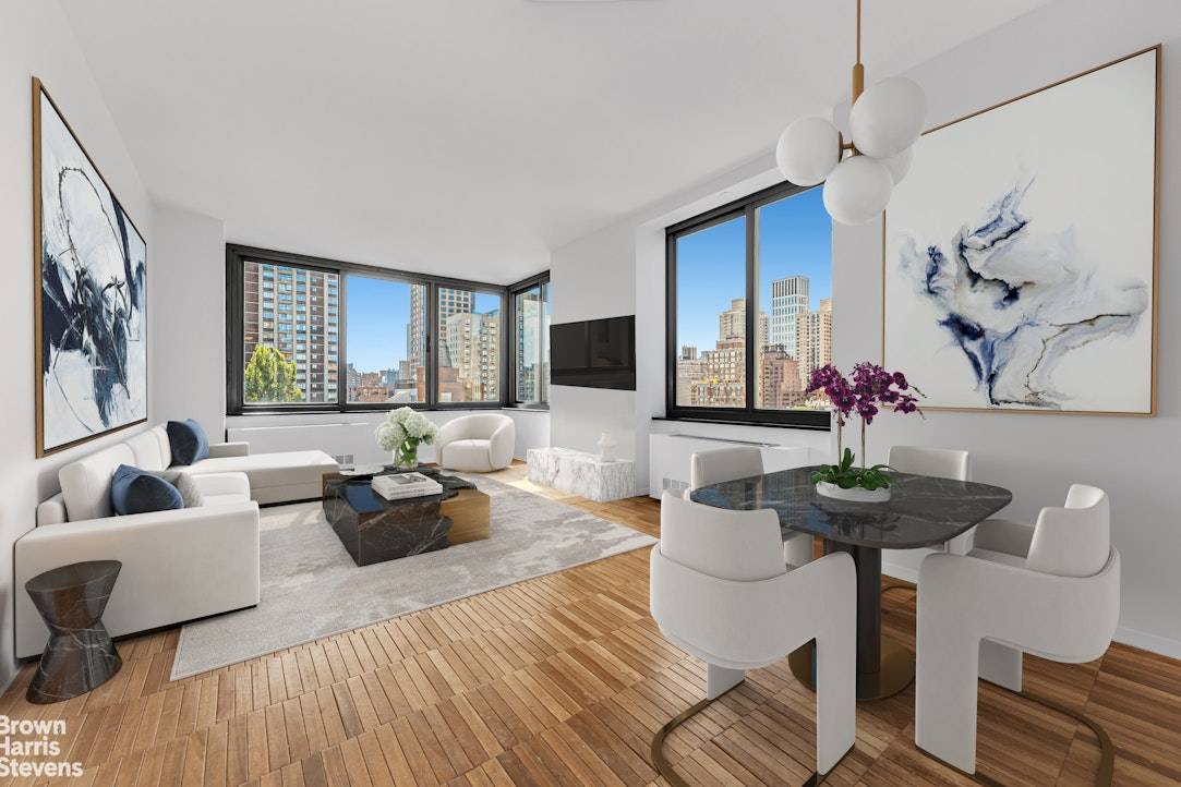 NO BOARD APPROVAL CONDO RULES INVESTOR FRIENDLY PIED À TERRES WELCOME This spacious corner one bedroom home on the 10th floor features double exposures, open city views, and endless potential ...