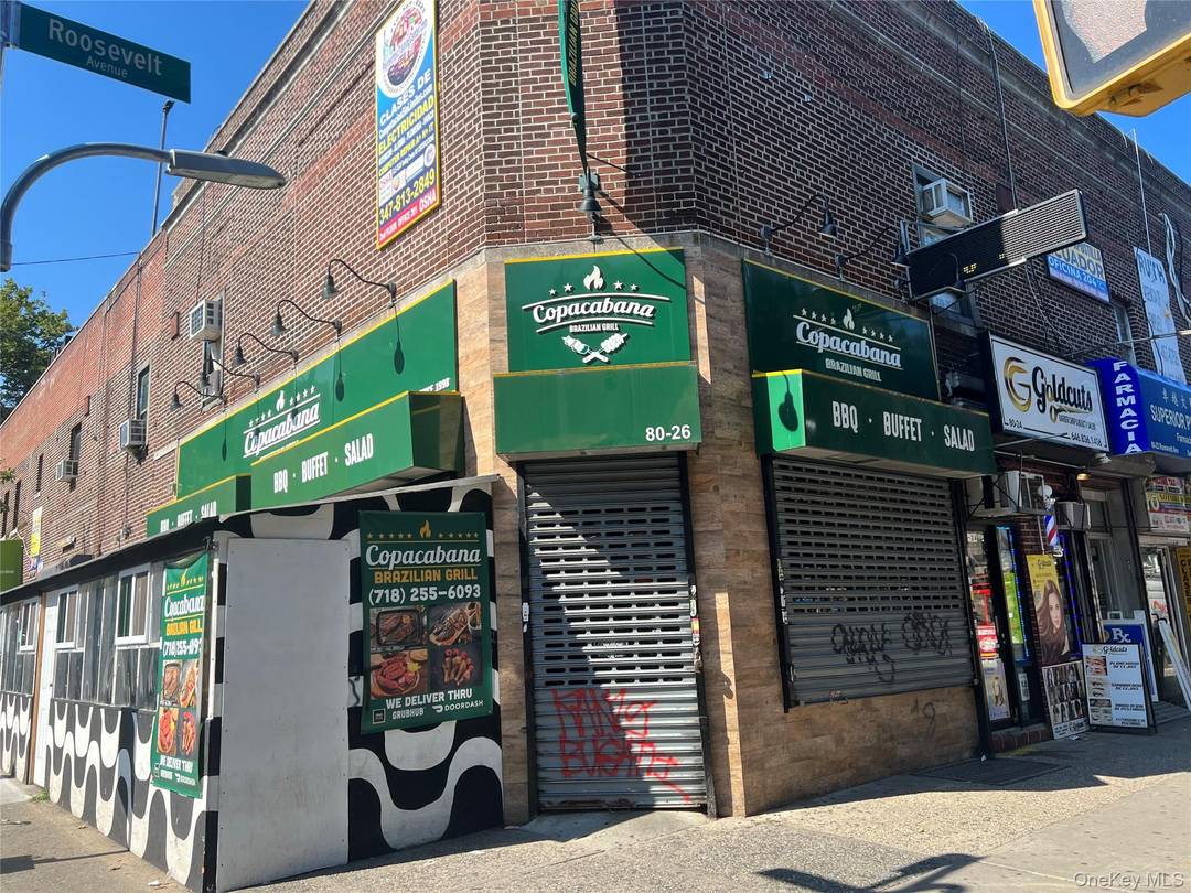 Excellent opportunity on the market, fully equipped restaurant with a liquor license open and operating in the heart of Jackson Heights right at the corner of Roosevelt Ave and 81st ...