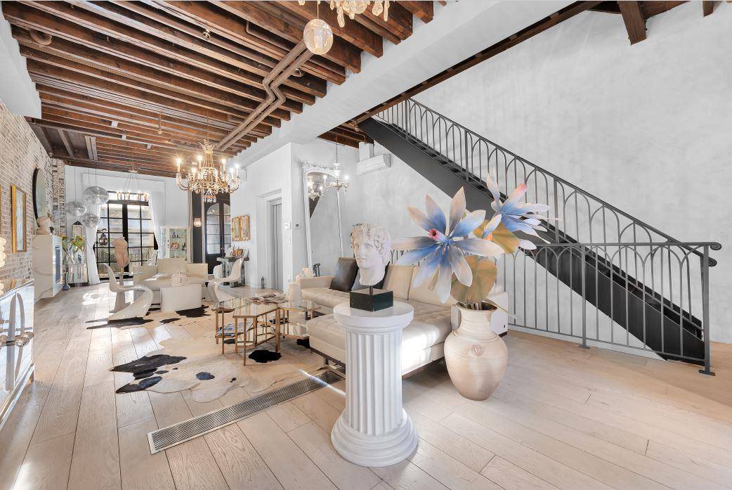 Rock Star Chic Single Family Townhouse with Elevator Even if you're not a rock star, you are sure to appreciate this absolutely stunning home that artistically combines glamourous and industrial ...