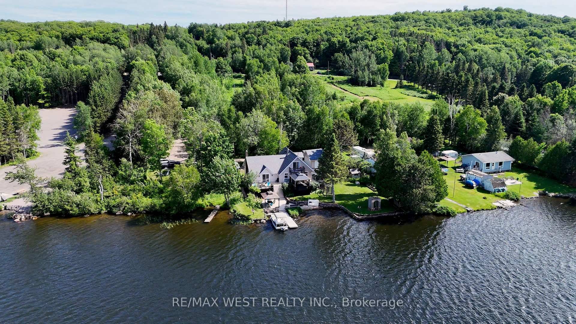 Stunning year round waterfront home on Lake Nosbonsing, just 25 mins south of North Bay.