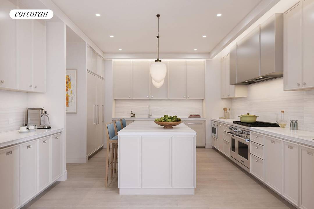 Designed by Studio Sofield with unrivaled quality and timeless style, half floor Residence 14 North spans 3, 809 sq.