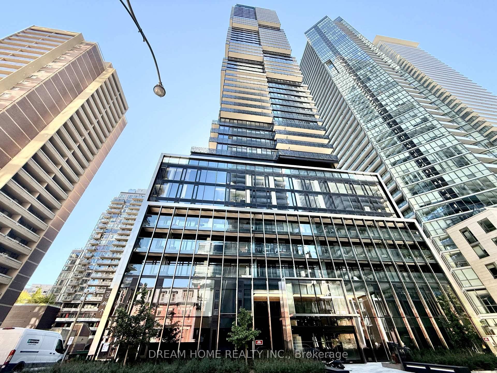 Welcome to 55C Condos at 55 Charles St E, a stylish 1 bedroom, 1 bathroom residence offering 509 SF of thoughtfully designed living space in the heart of downtown Toronto.