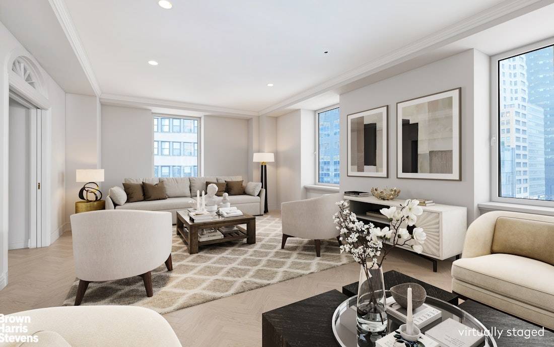 Exciting opportunity to live in a rarely available B line apartment at the iconic Ritz Tower at 57th and Park.