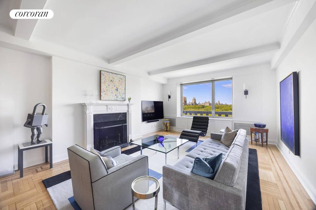 The Best of Central Park South Showcasing magnificent Central Park views, this beautiful Renaissance Palazzo building offers a special two bed, two bath home.