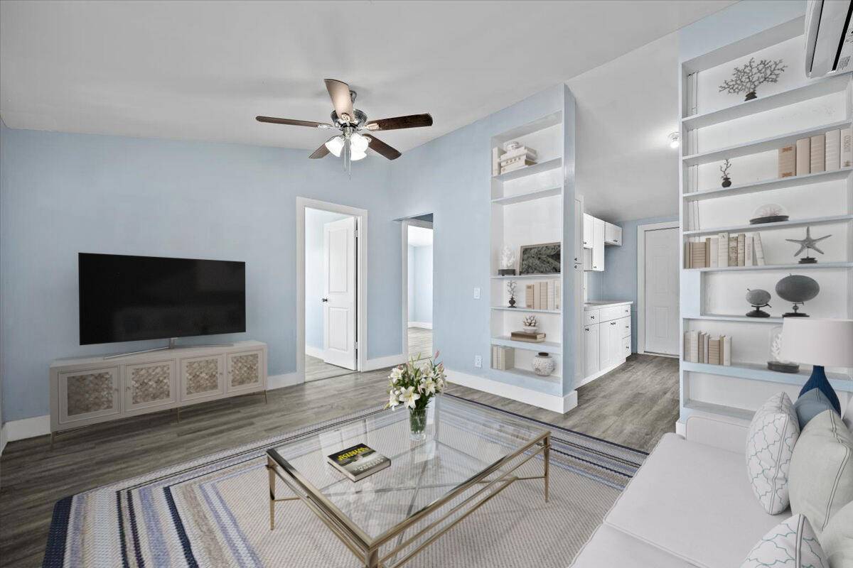 Completely renovated 2 bedroom, 1 bathroom single family home and sellers are offering to pay closing cost !
