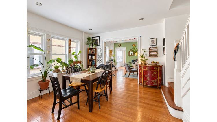 Introducing 150 Sullivan Place, a charming mid century semi detached single family home located on a leafy residential block in Crown Heights.
