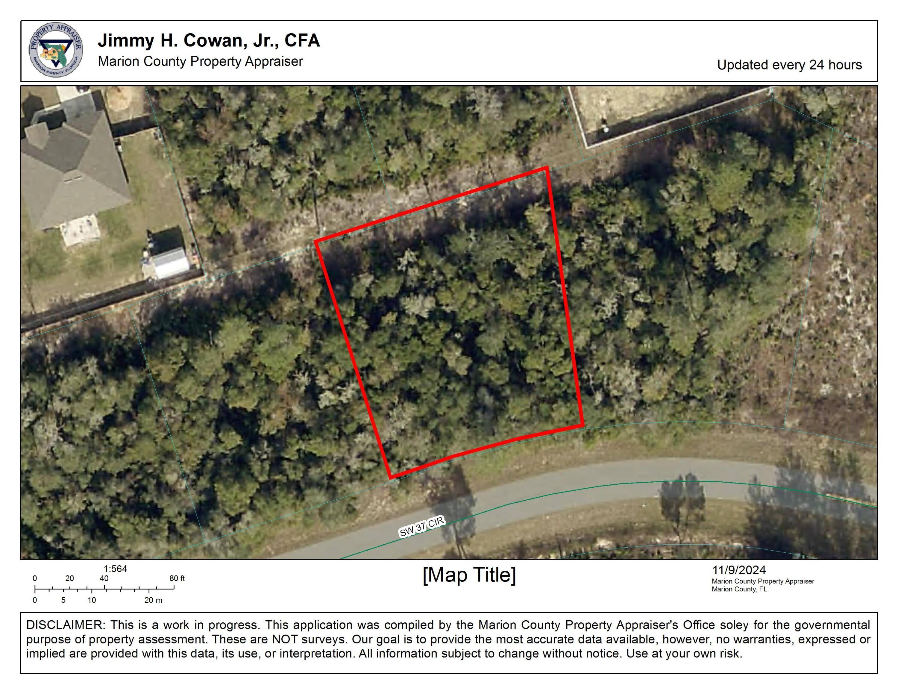 Great third of an acre lot in Marion Oaks priced to sell !