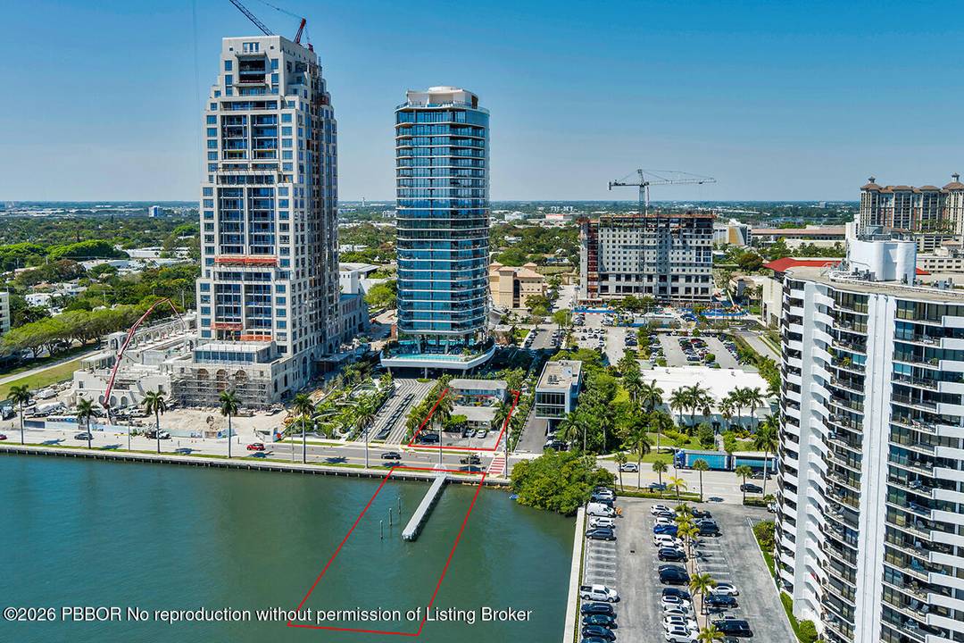 Prime mixed use development opportunity in downtown West Palm Beach along prestigious South Flagler Drive.