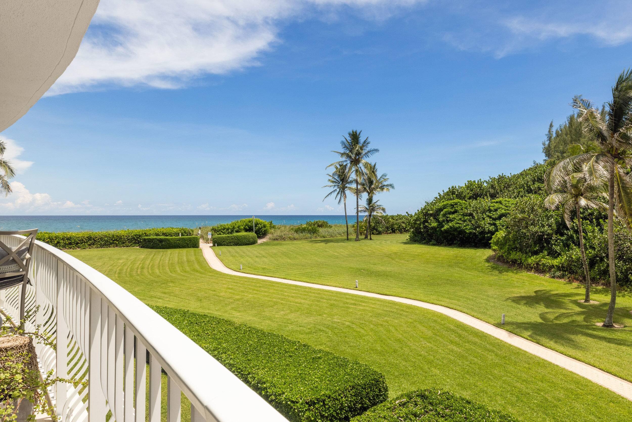 GORGEOUS HIGH END apartment in oceanfront building available for seasonal rental with ocean views from every room !