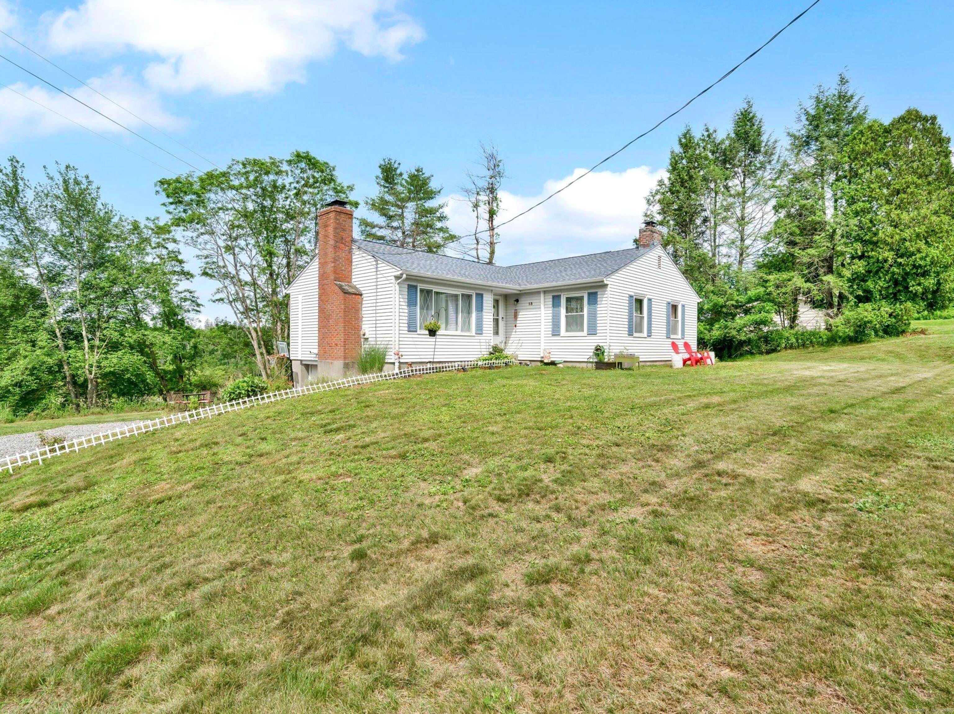 Step into style and comfort with this fully updated Ranch in the charming town of Litchfield, where every detail has been thoughtfully curated for modern living.