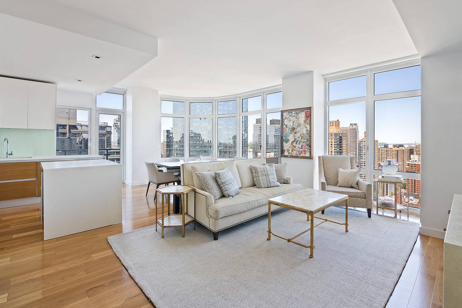 Indulge in luxury living with this rarely available A line, high floor residence offering a coveted combination of space, views, and sophistication.