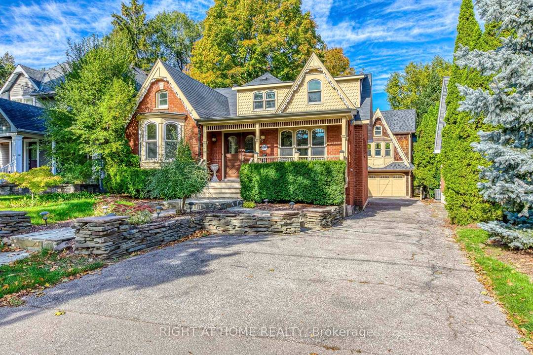 Exceptional opportunity to own a beautifully updated 5 bedroom, 4 bath executive home on a rare 50 ft 350 ft lot in the heart of prestigious Old Oakville.