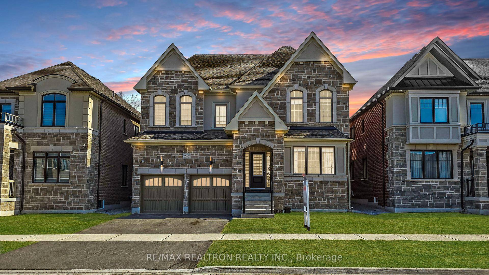 The largest floor plan offered at Georgina Heights with 3 car tandem garage boasting 4, 062sqft above grade featuring over 160k in custom builder upgrades !