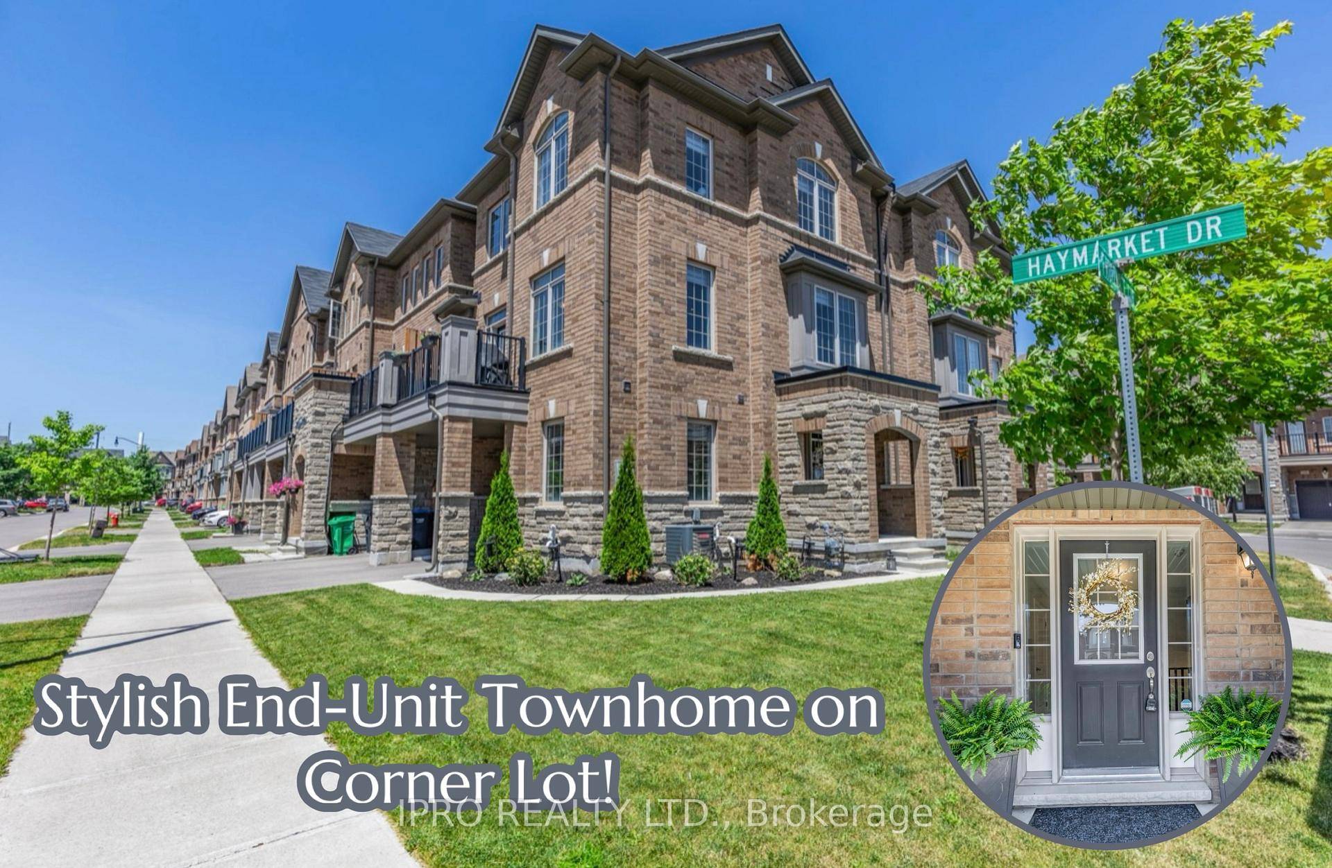 Welcome To This Beautifully Maintained 3 Bedroom End Unit Townhome In The Heart Of Northwest Brampton !