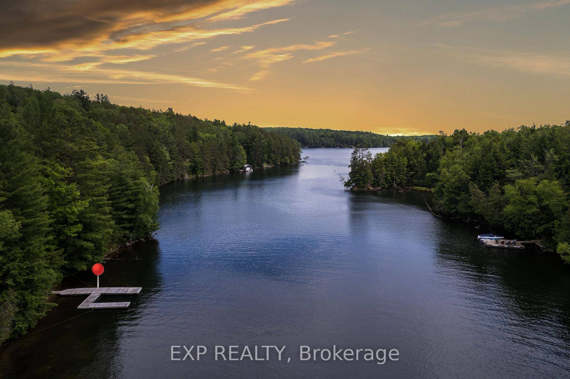 Tucked away in the heart of nature, this 4 bedroom Viceroy style cottage offers the perfect blend of seclusion and lakeside charm on sought after Chandos Lake.