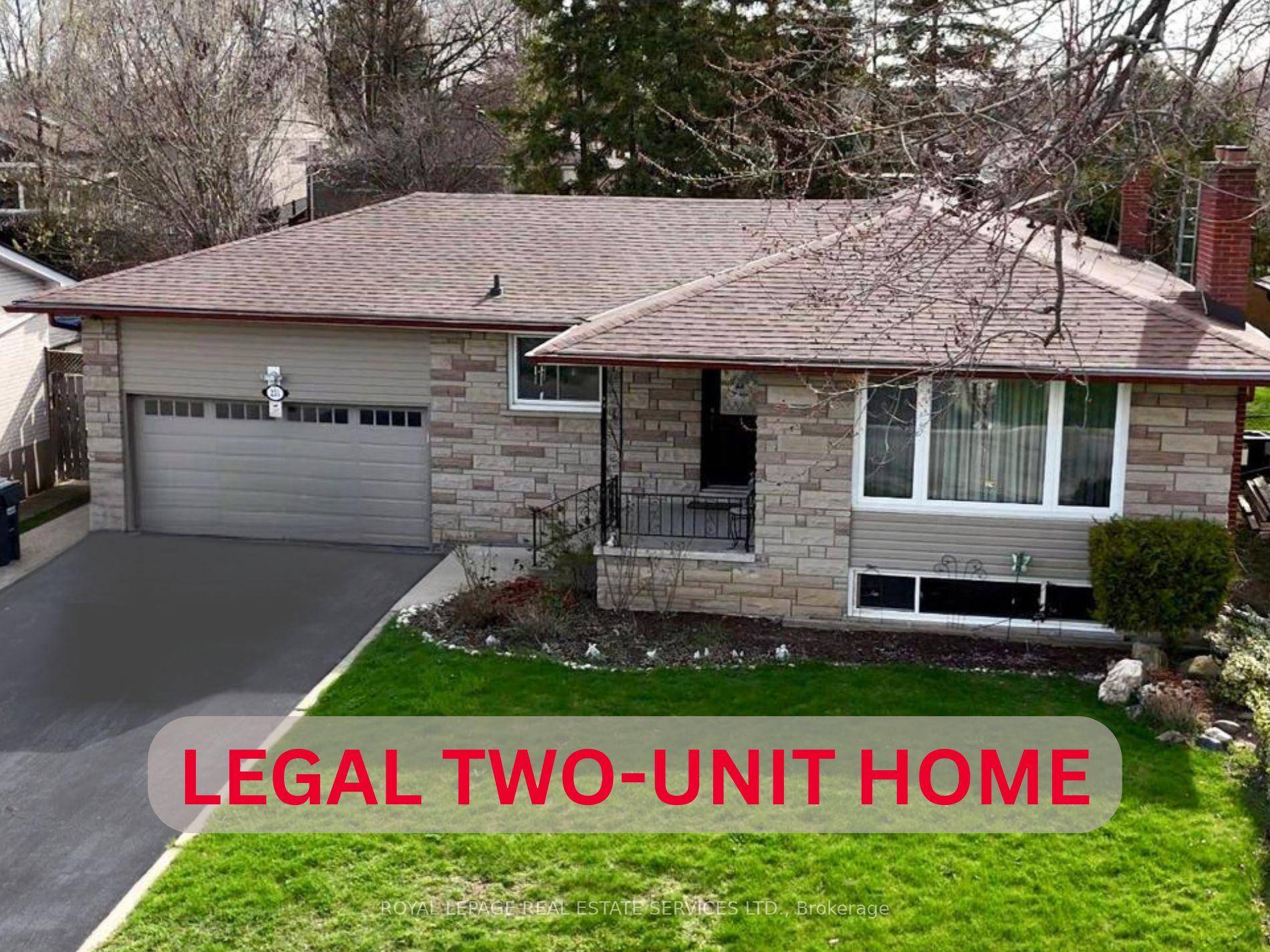 LEGAL TWO UNIT HOME ! Welcome to this sprawling raised bungalow with a professionally finished legal basement, ideally situated in the highly sought after Elizabeth Street South neighborhood.