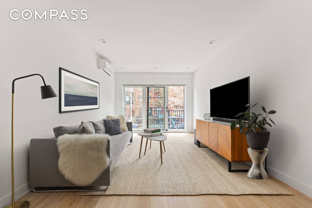 Built in 2020 and now offered as the first resale in the building, this beautifully finished one bedroom condominium on the second floor offers low carrying costs, modern interiors, and ...